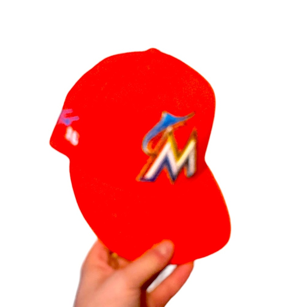 Miami Marlins, Jose Fernandez, customized hot